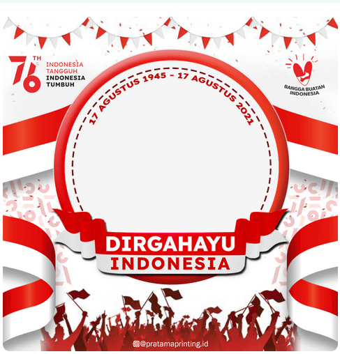 twibbon HUT RI